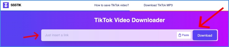 sssTikTok cũng là một lựa chọn tuyệt vời để tải video TikTok chất lượng cao